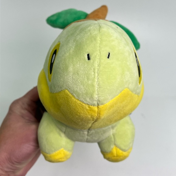 Pokémon Turtwig 8” Plushie Official Authentic Stuffed Animal Toy Green & Brown - Picture 9 of 12
